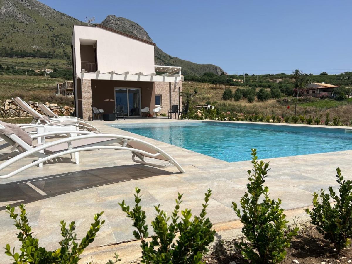 Villa Miro, Stupenda Villa Con Piscina Privata Castellammare del Golfo Exterior foto